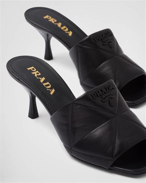 prada sandalen online|prada heeled sandals.